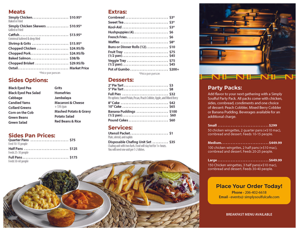 Menu page 2
